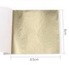 100 Stück/10 Farben Kunsthandwerk Imitation Gold Silber Kupferfolie - Vergoldung Metallblatt Blätter Bögen DIY Handwerk Dekor Designpapier
