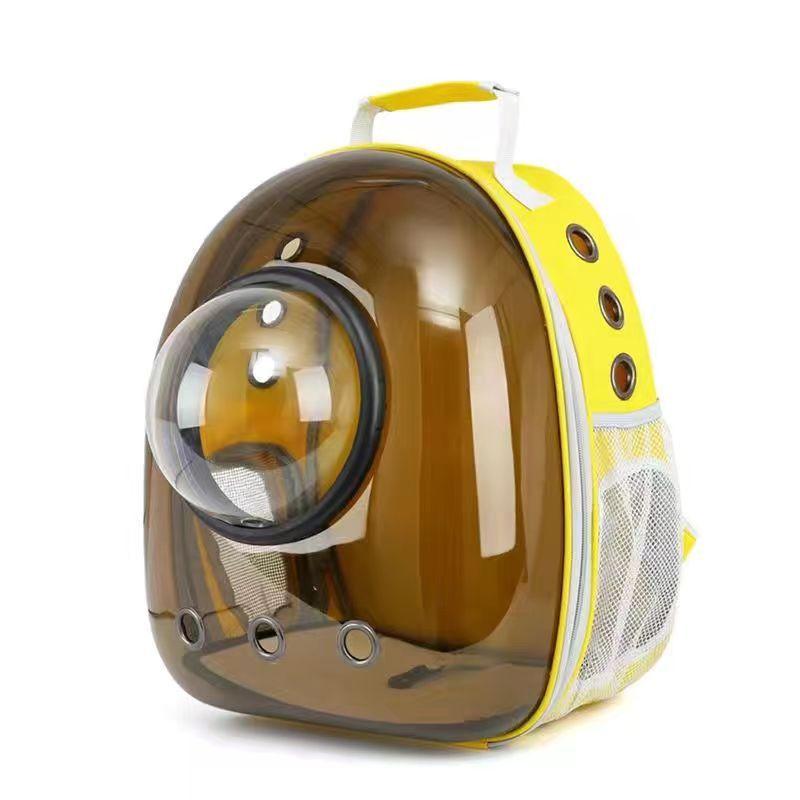 Cat Bag Out Portable Bag Space Capsule Pet Backpack Cat Cage Double Shoulder Transparent Cat Schoolbag Dog Cat Supplies