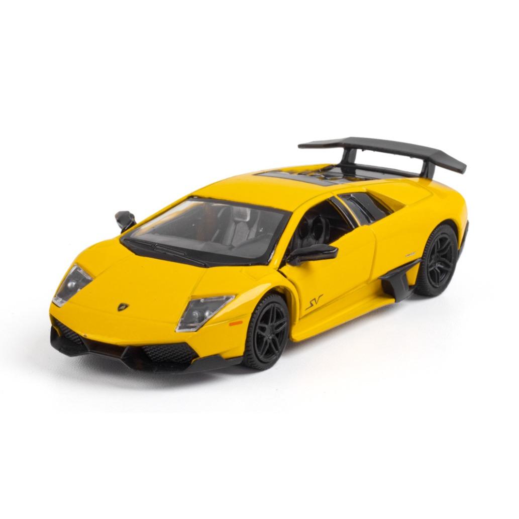 

1/36 Lamborghini Murcielago литой автомобиль модель автомобиля с инерционным механизмом товары игрушки для взрослых коллекция офис украшение дома жёлтый