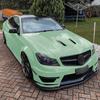 For Mercedes-Benz C-Class C63 AMG W204 2011-2014 Car Front Bumper Lip Splitter Diffuser Body Kit Cars Modification Parts
