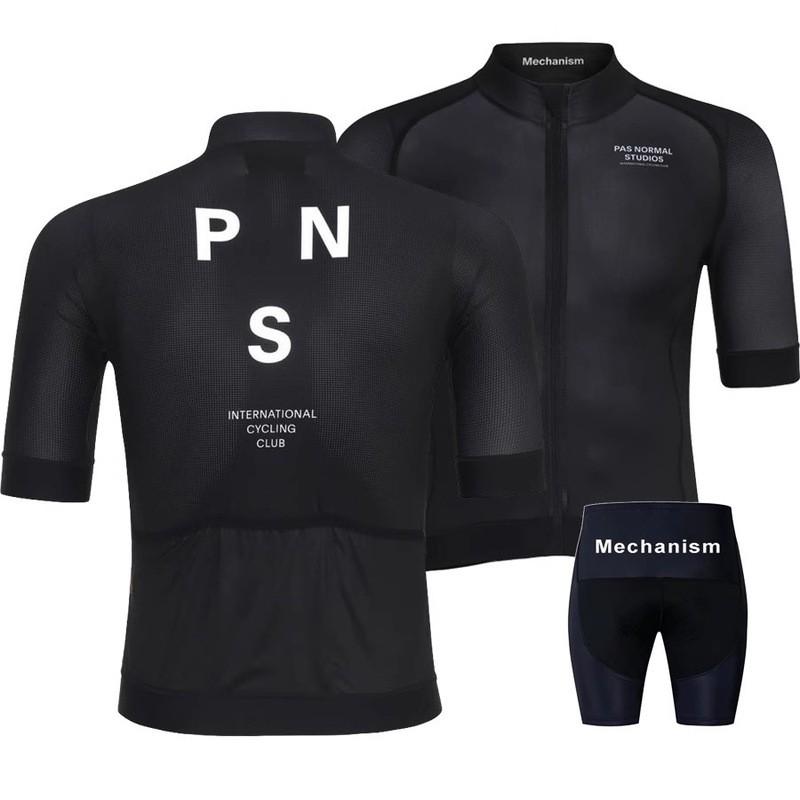 Men Women Cycling Bib Shorts Short Sleeve Jersey Set Breathable Milk Silk Bike Apparel Road