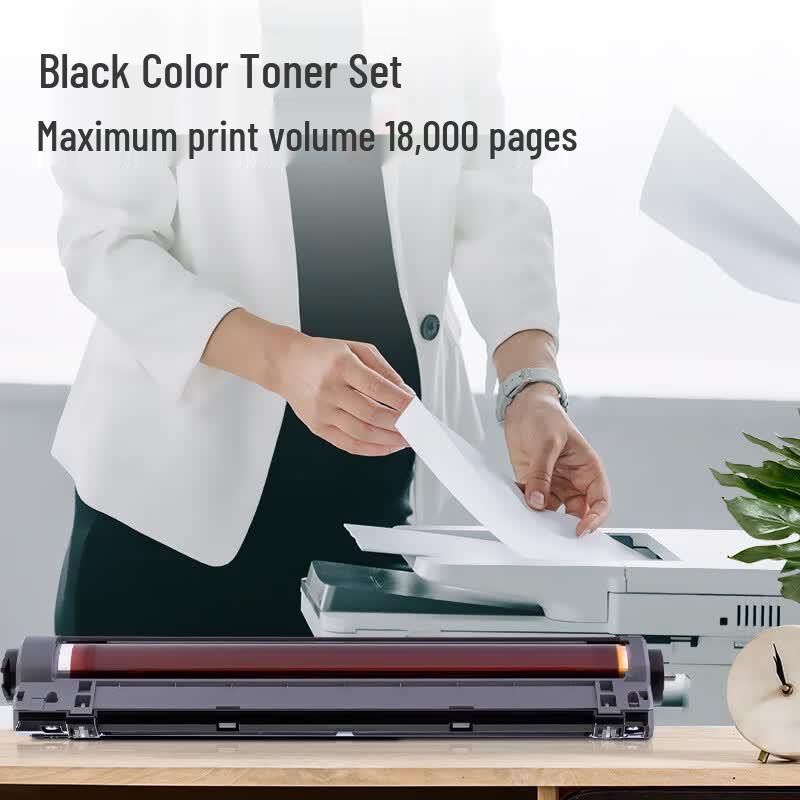 Deli DDR24KCMY Original Black & Color 4-Pack Drum Unit Set