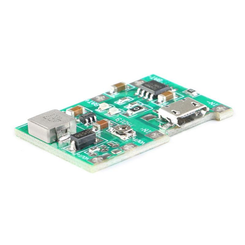 3.7V 9V 5V 2A Adjustable Step Up 18650 Lithium Battery Charging Discharge Integrated Module