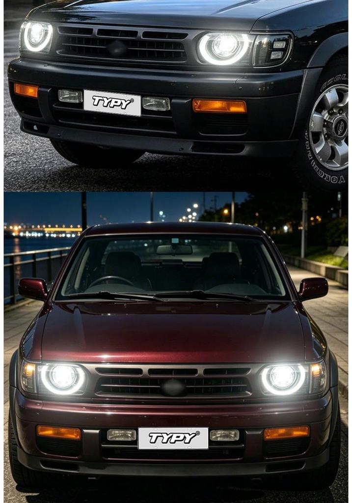 Nissan R50 95-04 LED Projector Headlights w/ DRL & Turn Signals
