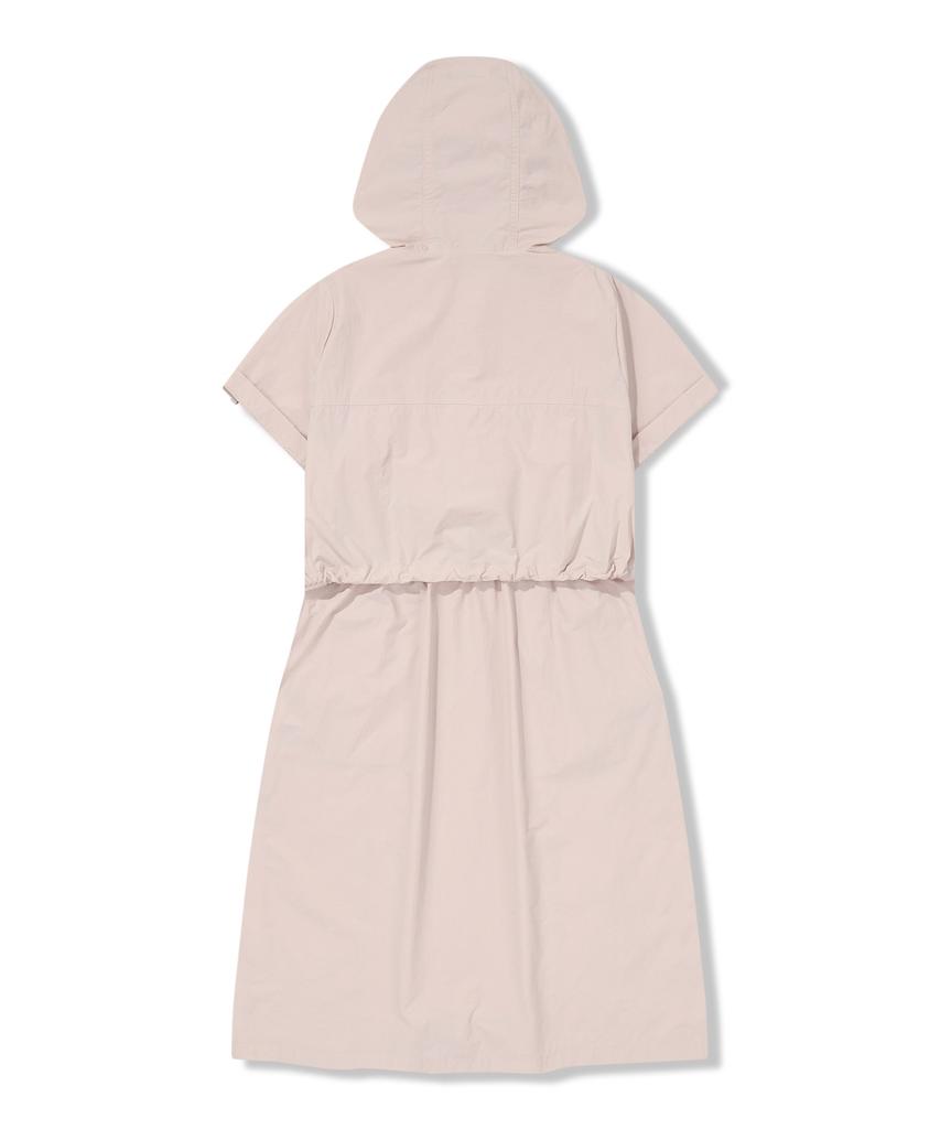 Bbc Earth Women'S Layered Hoodie Dress Pink