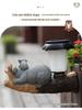 Solar LED Courtyard Lights: Tree Hanging Koala, Owl, and Parrot Garden Ornaments