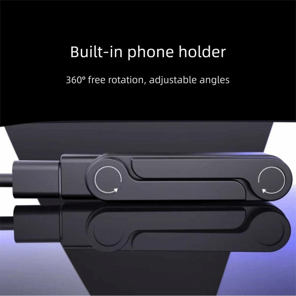 Portable 360° Rotating Super-fast Charging Bracket Detachable Foldable Data Cable Converter Charging Cable Adapter