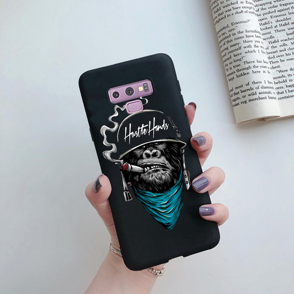 For Samsung Galaxy Note 9 Case Cover Cute Cat Cartoon silicon Back Cover TPU Funda For Samsung Galaxy Note 9 Note9 Phone Case