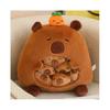 (Capybara,35x50cm)Capybara Plüschtier A Large Bag Creative Capybara Stofftier Puppen Plüschtiere