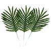12Pcs Artificial Leaves Plastic Faux Cycad Leaves Dining Table Decor Fake Cycad