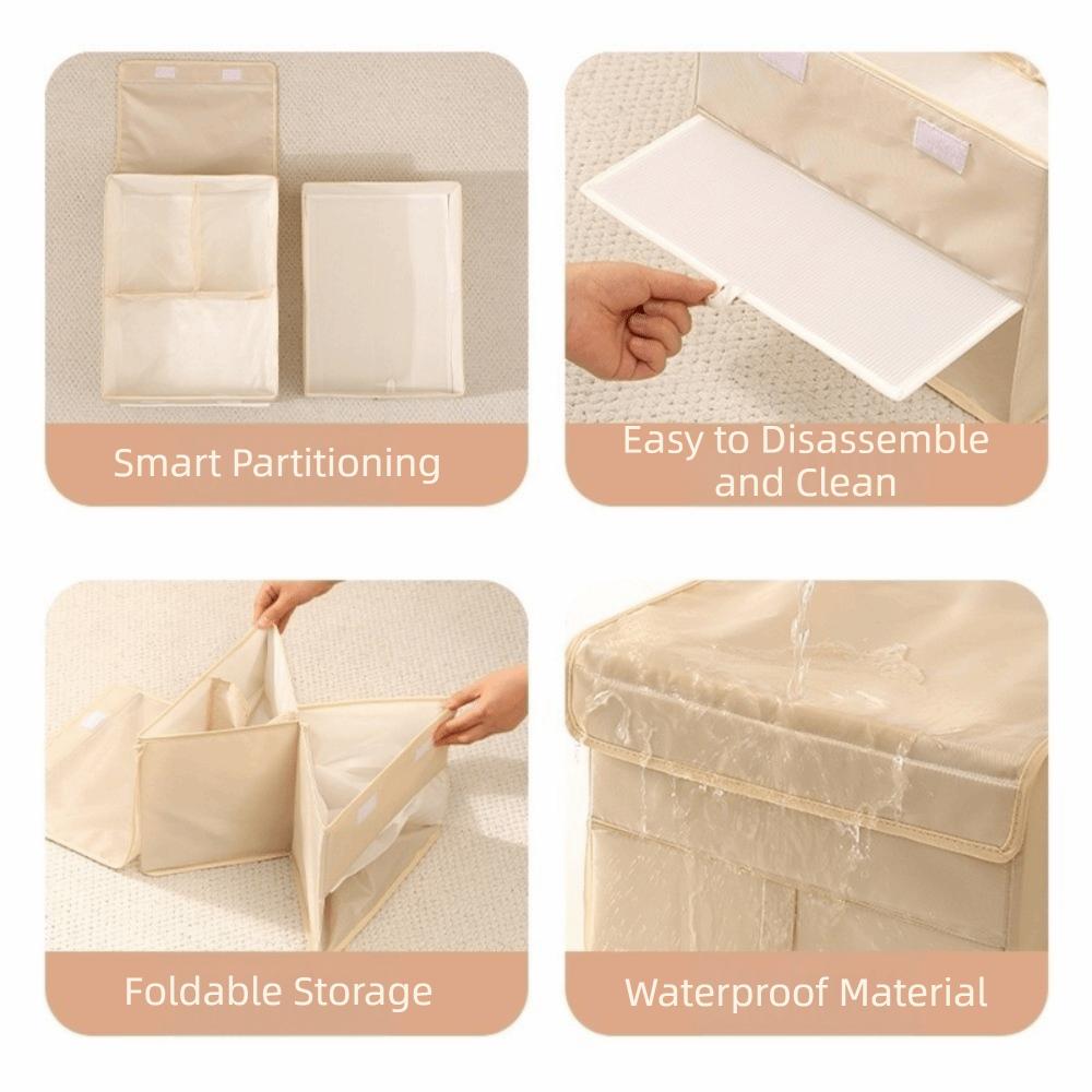 Large Capacity Underwear Storage Box Drawer Type Wardrobe Storage Box  for Clothes