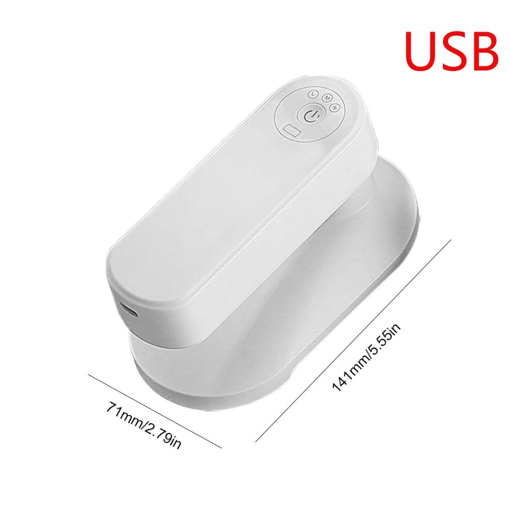 USB Rechargeable Mini Handheld Steamer Handheld Fabric Steam Iron 3 Heat Levels 110 W Steamer Travel Garment Steamer for Clothes