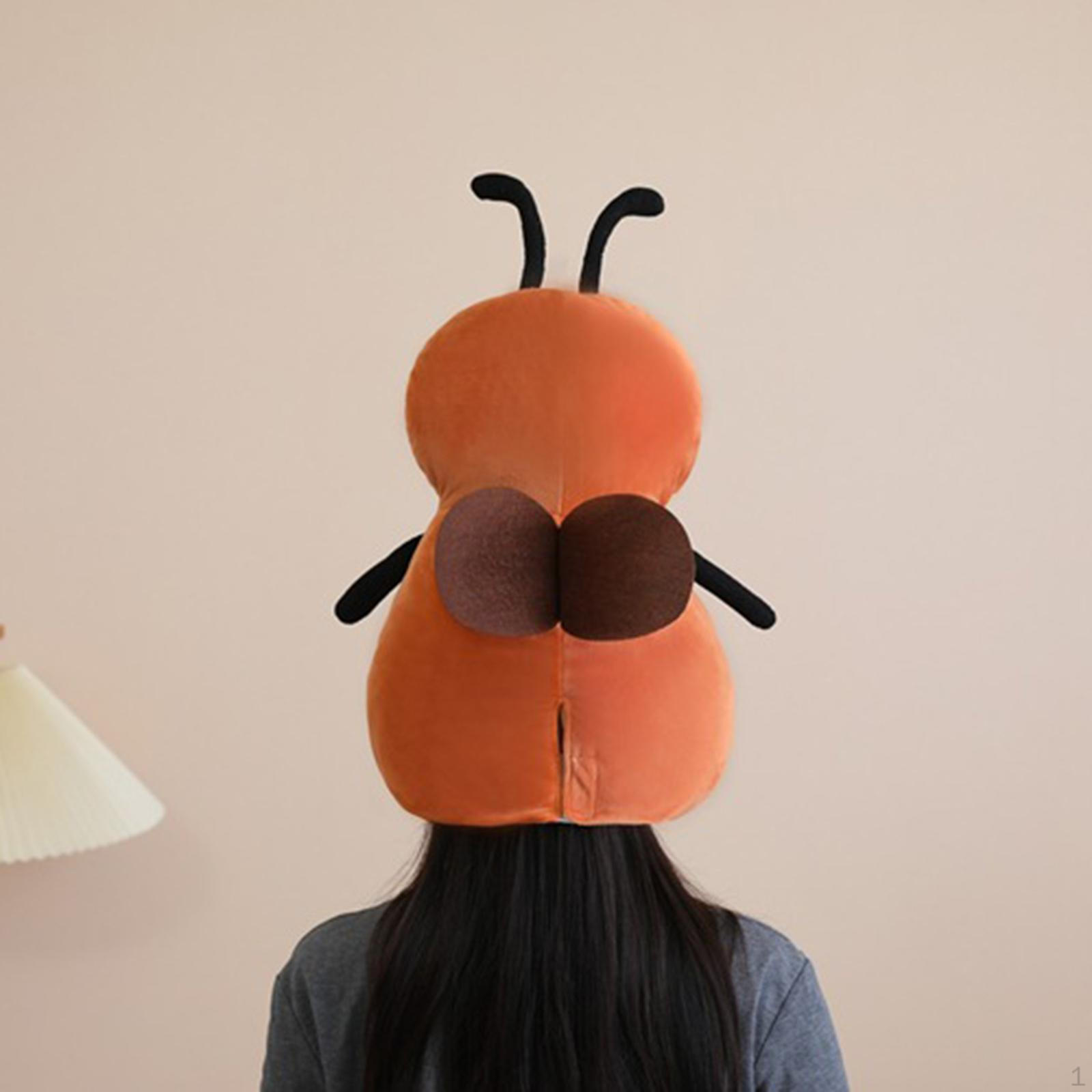 

Cartoon Cockroach Head Charming Headwear Multifunctional Headpiece