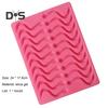 Chocolate Mold 20 Cavity Gummy Snake Lightweight Reusable Worms Cake Mold Baking Tool