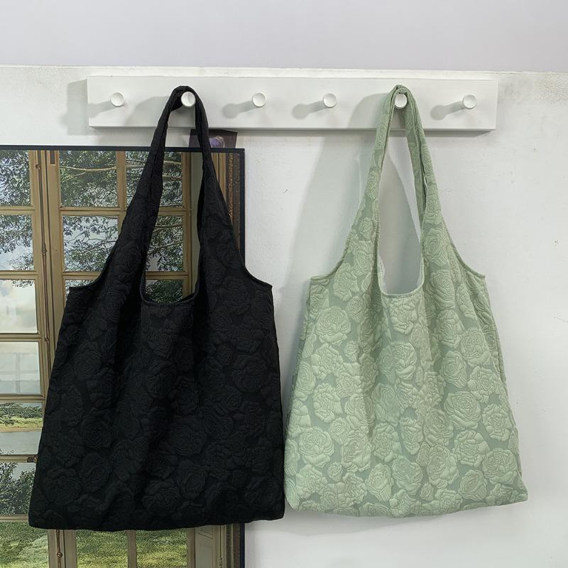 Elegante geprägte Textur Ein-Schulter-Tasche Einfache Pendler-Tragetasche Handtasche