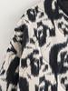 Autumn Retro Women's Fashion Loose Long Sleeve Printed Cotton-Padded Jacket