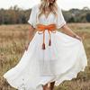 Traditional Japanese Kimono Waistband Decorative Belt Adjustable Wide Corset For Women Yukata Cultural Outfit