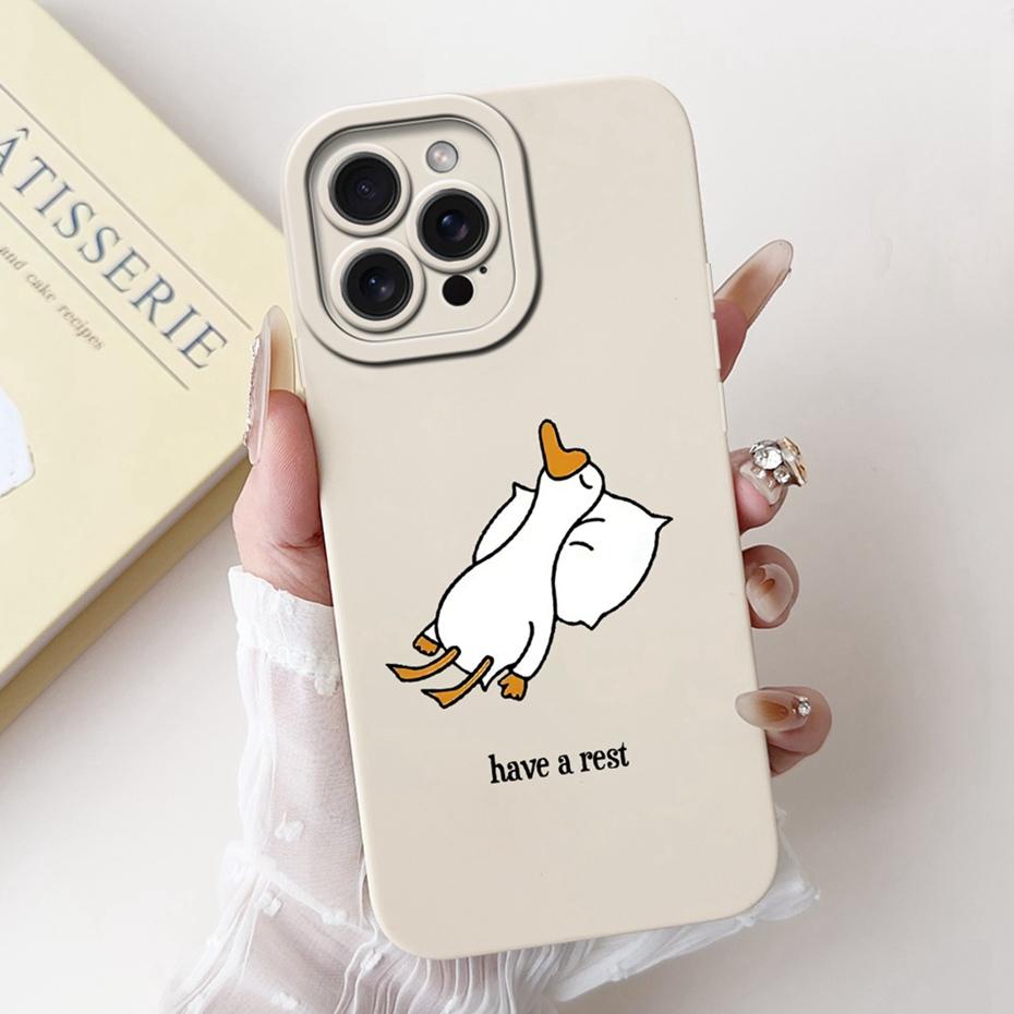 Objektiv-Schutzhülle für iPhone 15 Pro Max iPhone15 15Pro Niedlich Lustig Cartoon-Stil Gelee Silikon Weiche Handyhüllen