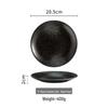12-inch Japanese Style Round Dinner and Salad Plate