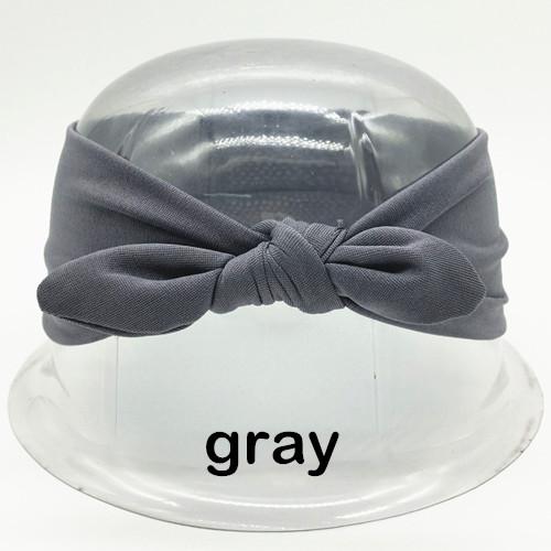 Cute Rabbit Ear Headbands for Women Girls Knot Hairbands Bunny Head Bands Yoga Turban Headwrap Bandana Bowknot Hair Accessories