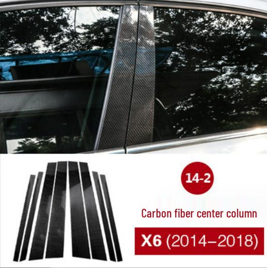 BMW X5/X6 F15/F16 Carbon Fiber Interior & Exterior Modification Center Console Gear & Vent Decoration Sticker