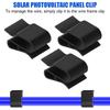 Pack of 30 Multipurpose Photovoltaic Cable Clamps Convenient for Outdoor Trailer Frame Wire Management 25x16mm