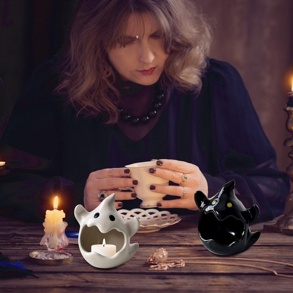 Shaped Candlestick Party Halloween Sculpture Candlestick Decoration