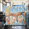 1 Stück Son Goku Druck Flanelldecke, Hohe Qualität für alle Jahreszeiten, Heimdekoration, Wärme und Komfort, Perfekt für Weihnachtsgeschenke