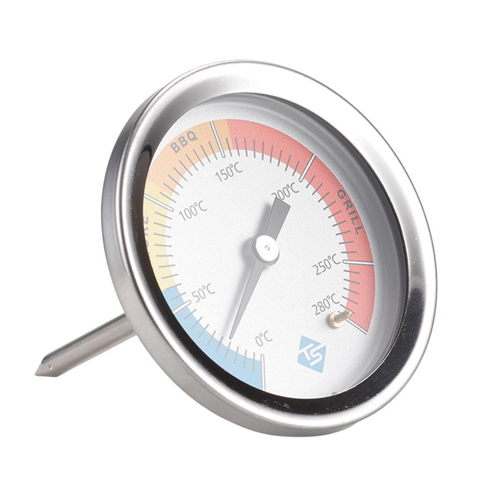 Stainless Steel Thermometer Bi Metal Thermometer Dial Thermometer 0 280 Celsius for Grill Barbecue Smoker Oven