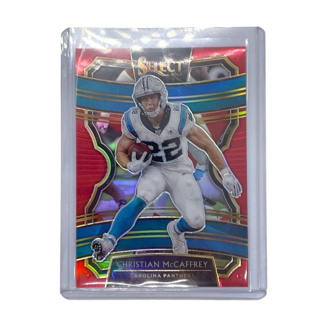 Used PANINI NFL Card SELECT CONCOURSE PRIZM CHRISTIAN McCAFFREY CAROLINA PANTHERS 22/99 #46 Free Shipping Used IT1