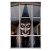 1Pcs Halloween Window Silhouette Decora Halloween Boy Girl Scary Banner Blood Ghost Window Cover Horror Theme Window Poster 2025