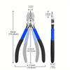 5 inch 6.5 inch Flush Cutter,Cutter for Crafting Electrical Jewelry Making, Precision Wire Cutter, Small Wire Cutter, Ultra Sharp Wire Clippers