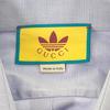 Gucci 691521 44 Long Sleeve Shirt Blue Cotton Mens