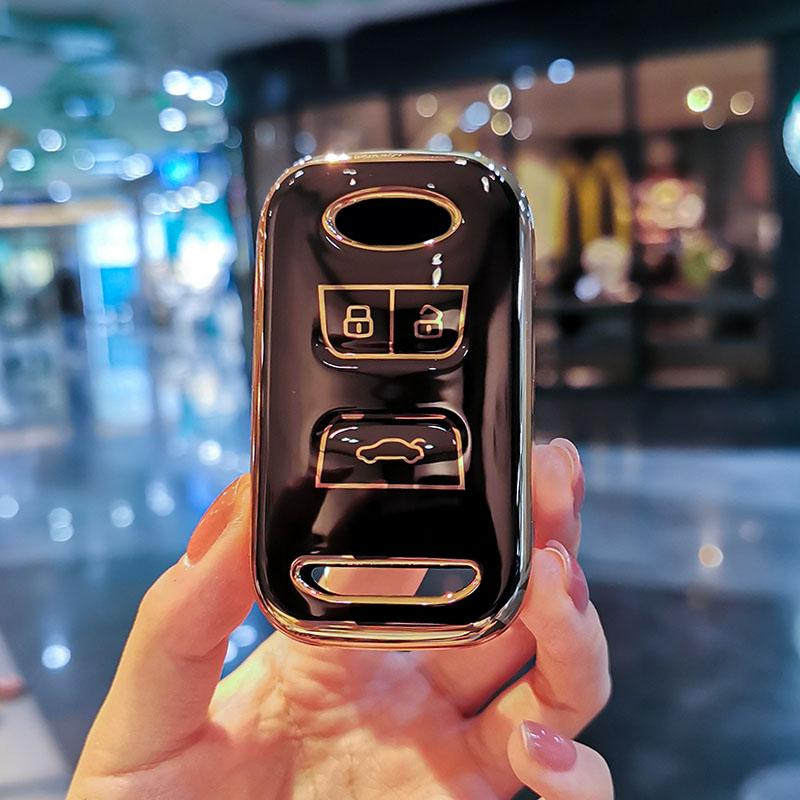 Soft TPU Car Key Case Cover Protect For Chery Tiggo 3 5X 4 8 Glx 7 2019 2020 Arrizo For Cheri Tiggo 8 Car Key Holder Shell