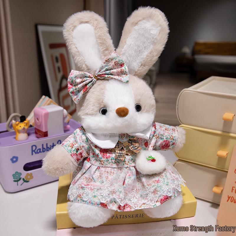 Adorable Rabbit and Puppy Sleep Companion Plush Toy – Free Shipping