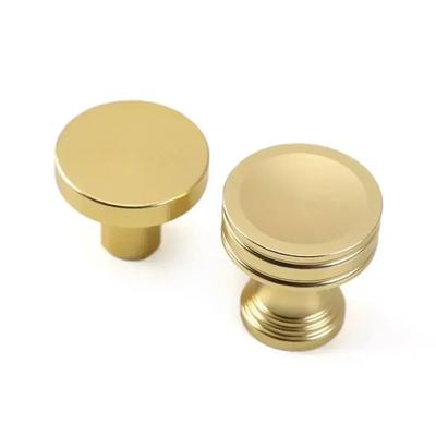 Single Hole Design Cabinet Drawer Knob Space Aluminum Round Door Handle Cupboard Knob Drawer Door Handle Furniture Accessories