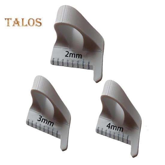 2/3/4MM Sewing Template Finger Ruler DIY Sewing Craft Projects Patchwork 3D Printed Sewing Stencil Tools with Precise Scale Sewing Enthusiasts Gift