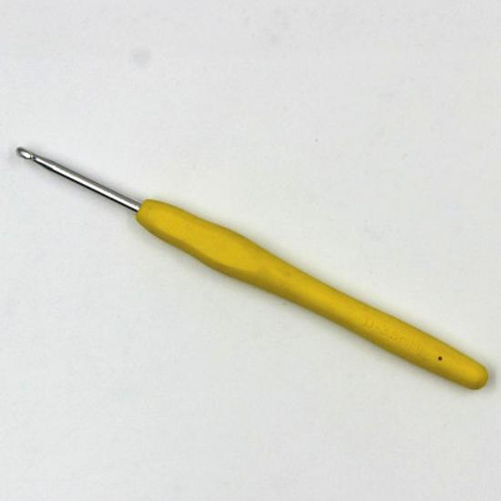 Kolorowy antypoślizgowy zestaw szydełkowy z miękkimi silikonowymi uchwytami, odporne na zużycie narzędzia dziewiarskie z tlenku glinu, bezpłatna wysyłka