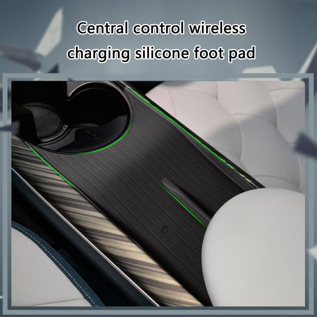 Kabelloses Ladegerät Pad Auto Innenzubehör Anti-Rutsch-Matte Schutz Silikonpad für CloudEV Flexibles Pad Einfach zu bedienen