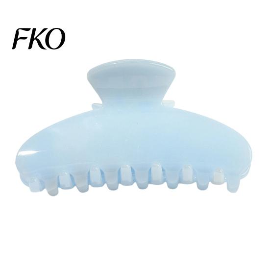 Damage-free Hair Clip Back Head Claw, Macaron Color Shower Clip, Smooth Surface Large Long Claw Anti-Slip Teeth Accessory for Buns Commuting