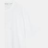 Calvin Klein Jeans Casual Letter Print Loose Cotton Heavyweight Short Sleeve T-Shirt Men Tops White J325509-YAF