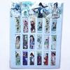 18pcs/set Colorful Cats Kawaii Flowers Magnetic Bookmarks Stars Cartoon Animal Sakura Daily Magnet Book Mark For Children Kids