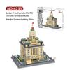 Wange 5218 Yellow Crane Tower Model - Free Shipping & Educational Building Blocks