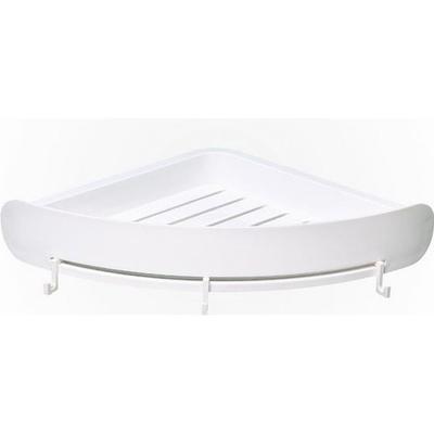 Wall Shelf - Corner Shelf - White - Drill-Free - Easy To Install