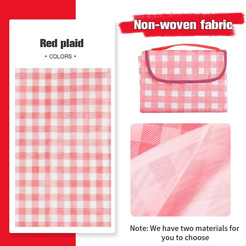 

Классический клетчатый коврик для кемпинга, уличный семейный водонепроницаемый коврик для пикника, походный и туристический складной коврик для хранения, кемпинговый коврик, принадлежности для пикника и лагеря M 150x200cm