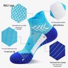 Summer Marathon Compression Socks: Men's Cushioned Running, Women's Hiking & Cycling Short Socks