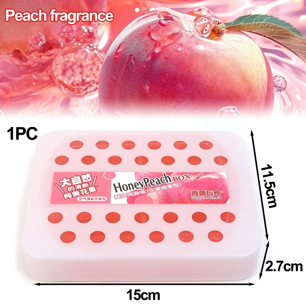 Fester Auto-Aromatherapie-Balsam Natürlicher Fruchtduft Diffusor Langanhaltender Duft Sterilisation Deodorant Lufterfrischer Ornamente