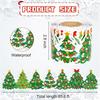 Self-Adhesive Border Decorative Sticker Penguin Snowman Black Board Decorative Stickers Paper DIY Border Trim Sticker