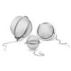 1pc Stainless Steel Tea Infuser Sphere Locking Spice Tea Ball Strainer Mesh Infuser Tea Filter Strainers Kitchen Tools Theezeef