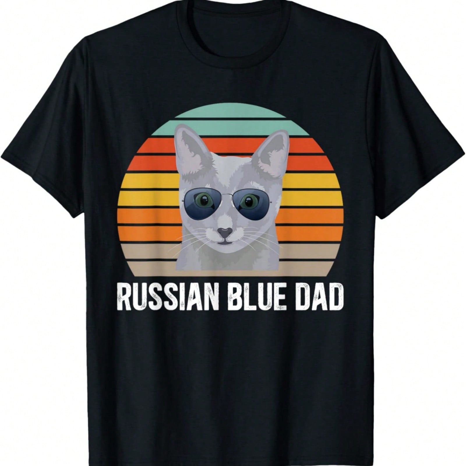 Russian Blue Cat Whisperer T-Shirt S разноцветный